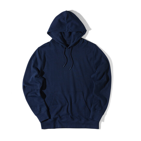 IQONIQ Rila Lightweight Hoodie aus recycelter Baumwolle navy blau bedrucken, Art.-Nr. T9404.002.XS IQONIQ Rila Lightweight Hoodie aus recycelter Baumwolle navy blau bedrucken, Art.-Nr. T9404.002.XS