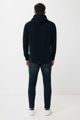 IQONIQ Rila Lightweight Hoodie aus recycelter Baumwolle schwarz bedrucken, Art.-Nr. T9404.001.XL IQONIQ Rila Lightweight Hoodie aus recycelter Baumwolle schwarz bedrucken, Art.-Nr. T9404.001.XL