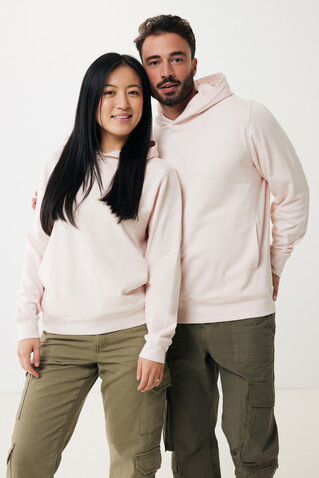 IQONIQ Yengo Hoodie mit Seitentaschen aus rec. Baumwolle cloud pink bedrucken, Art.-Nr. T9405.039.XXL