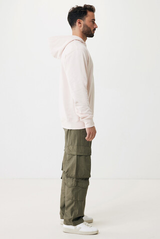 IQONIQ Yengo Hoodie mit Seitentaschen aus rec. Baumwolle cloud pink bedrucken, Art.-Nr. T9405.039.XXL