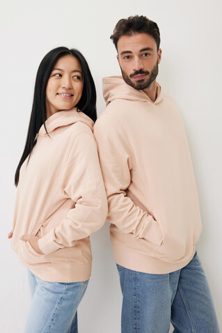 IQONIQ Yengo Hoodie mit Seitentaschen aus rec. Baumwolle peach nectar bedrucken, Art.-Nr. T9405.038.XS IQONIQ Yengo Hoodie mit Seitentaschen aus rec. Baumwolle peach nectar bedrucken, Art.-Nr. T9405.038.XS