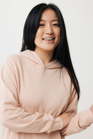 IQONIQ Yengo Hoodie mit Seitentaschen aus rec. Baumwolle peach nectar bedrucken, Art.-Nr. T9405.038.XS IQONIQ Yengo Hoodie mit Seitentaschen aus rec. Baumwolle peach nectar bedrucken, Art.-Nr. T9405.038.XS