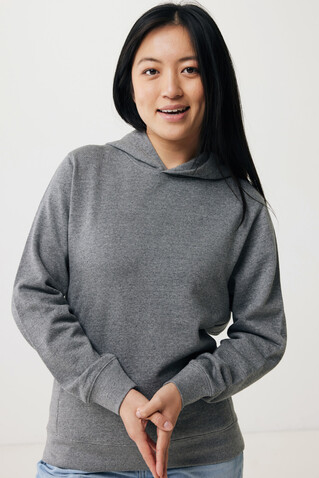 IQONIQ Yengo Hoodie mit Seitentaschen aus rec. Baumwolle light heather anthracite bedrucken, Art.-Nr. T9405.034.S IQONIQ Yengo Hoodie mit Seitentaschen aus rec. Baumwolle light heather anthracite bedrucken, Art.-Nr. T9405.034.S