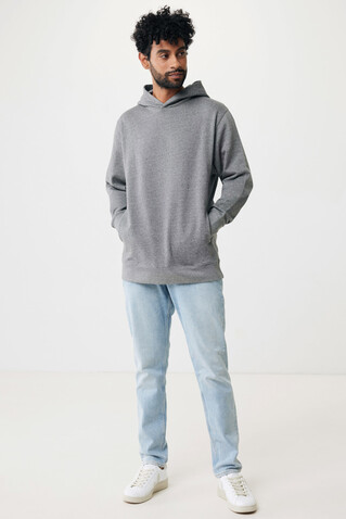 IQONIQ Yengo Hoodie mit Seitentaschen aus rec. Baumwolle light heather anthracite bedrucken, Art.-Nr. T9405.034.S IQONIQ Yengo Hoodie mit Seitentaschen aus rec. Baumwolle light heather anthracite bedrucken, Art.-Nr. T9405.034.S