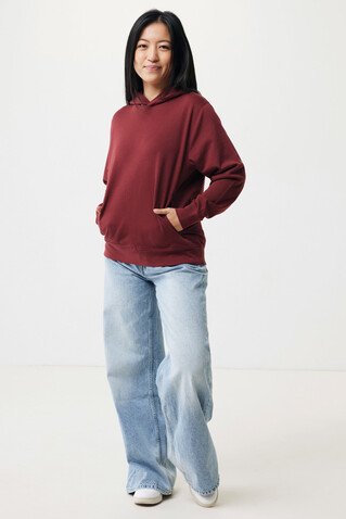IQONIQ Yengo Hoodie mit Seitentaschen aus rec. Baumwolle burgunderrot bedrucken, Art.-Nr. T9405.007.M IQONIQ Yengo Hoodie mit Seitentaschen aus rec. Baumwolle burgunderrot bedrucken, Art.-Nr. T9405.007.M