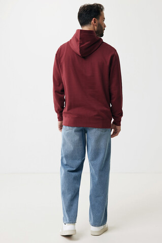 IQONIQ Yengo Hoodie mit Seitentaschen aus rec. Baumwolle burgunderrot bedrucken, Art.-Nr. T9405.007.M IQONIQ Yengo Hoodie mit Seitentaschen aus rec. Baumwolle burgunderrot bedrucken, Art.-Nr. T9405.007.M