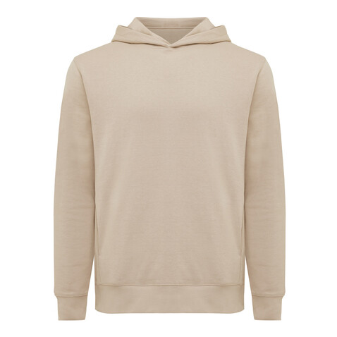 IQONIQ Yengo Hoodie mit Seitentaschen aus rec. Baumwolle desert bedrucken, Art.-Nr. T9405.006.XL