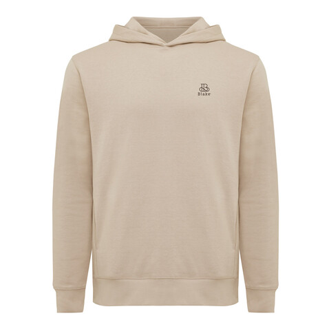 IQONIQ Yengo Hoodie mit Seitentaschen aus rec. Baumwolle desert bedrucken, Art.-Nr. T9405.006.XL