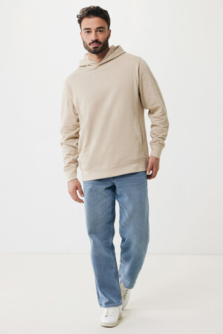 IQONIQ Yengo Hoodie mit Seitentaschen aus rec. Baumwolle desert bedrucken, Art.-Nr. T9405.006.XL