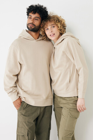 IQONIQ Yengo Hoodie mit Seitentaschen aus rec. Baumwolle desert bedrucken, Art.-Nr. T9405.006.XL
