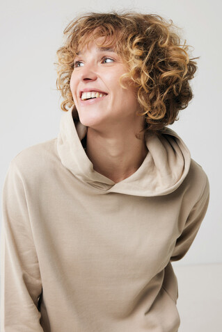 IQONIQ Yengo Hoodie mit Seitentaschen aus rec. Baumwolle desert bedrucken, Art.-Nr. T9405.006.XL