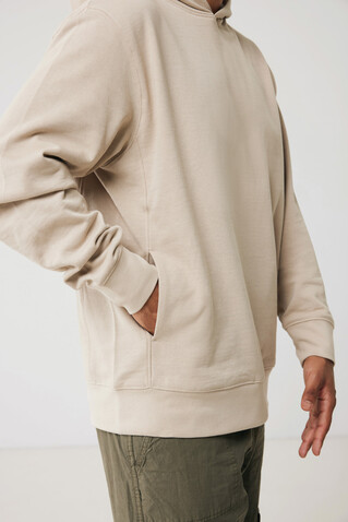 IQONIQ Yengo Hoodie mit Seitentaschen aus rec. Baumwolle desert bedrucken, Art.-Nr. T9405.006.XL