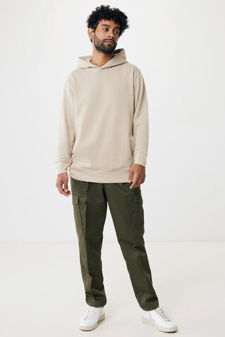 IQONIQ Yengo Hoodie mit Seitentaschen aus rec. Baumwolle desert bedrucken, Art.-Nr. T9405.006.XL