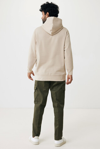 IQONIQ Yengo Hoodie mit Seitentaschen aus rec. Baumwolle desert bedrucken, Art.-Nr. T9405.006.XL