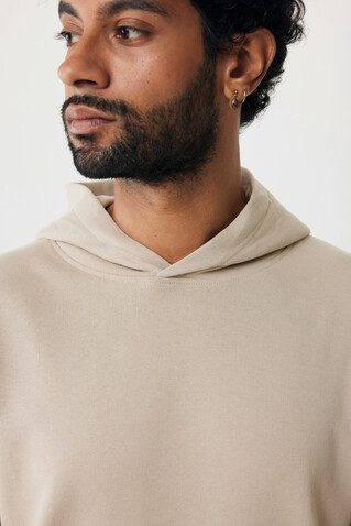 IQONIQ Yengo Hoodie mit Seitentaschen aus rec. Baumwolle desert bedrucken, Art.-Nr. T9405.006.XL