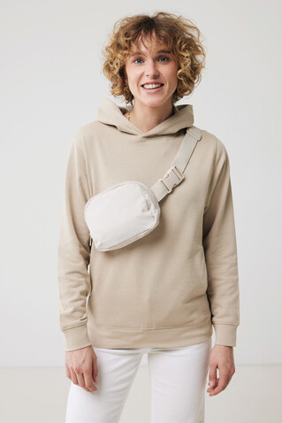 IQONIQ Yengo Hoodie mit Seitentaschen aus rec. Baumwolle desert bedrucken, Art.-Nr. T9405.006.XL