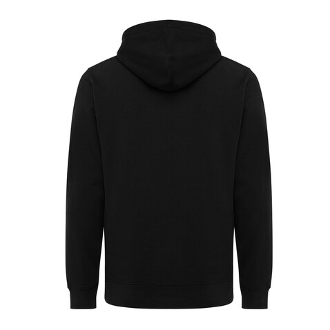 IQONIQ Yengo Hoodie mit Seitentaschen aus rec. Baumwolle schwarz bedrucken, Art.-Nr. T9405.001.M IQONIQ Yengo Hoodie mit Seitentaschen aus rec. Baumwolle schwarz bedrucken, Art.-Nr. T9405.001.M