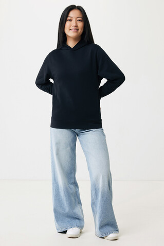 IQONIQ Yengo Hoodie mit Seitentaschen aus rec. Baumwolle schwarz bedrucken, Art.-Nr. T9405.001.M IQONIQ Yengo Hoodie mit Seitentaschen aus rec. Baumwolle schwarz bedrucken, Art.-Nr. T9405.001.M