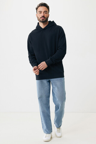 IQONIQ Yengo Hoodie mit Seitentaschen aus rec. Baumwolle schwarz bedrucken, Art.-Nr. T9405.001.M IQONIQ Yengo Hoodie mit Seitentaschen aus rec. Baumwolle schwarz bedrucken, Art.-Nr. T9405.001.M