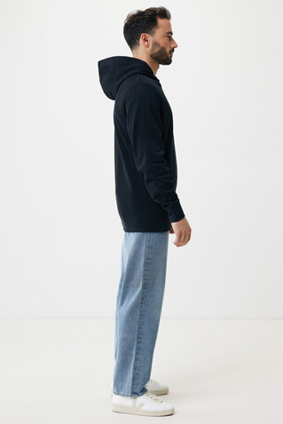 IQONIQ Yengo Hoodie mit Seitentaschen aus rec. Baumwolle schwarz bedrucken, Art.-Nr. T9405.001.M IQONIQ Yengo Hoodie mit Seitentaschen aus rec. Baumwolle schwarz bedrucken, Art.-Nr. T9405.001.M