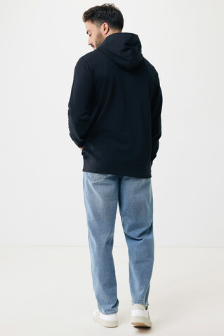 IQONIQ Yengo Hoodie mit Seitentaschen aus rec. Baumwolle schwarz bedrucken, Art.-Nr. T9405.001.M IQONIQ Yengo Hoodie mit Seitentaschen aus rec. Baumwolle schwarz bedrucken, Art.-Nr. T9405.001.M