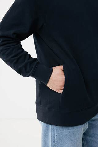 IQONIQ Yengo Hoodie mit Seitentaschen aus rec. Baumwolle schwarz bedrucken, Art.-Nr. T9405.001.M IQONIQ Yengo Hoodie mit Seitentaschen aus rec. Baumwolle schwarz bedrucken, Art.-Nr. T9405.001.M