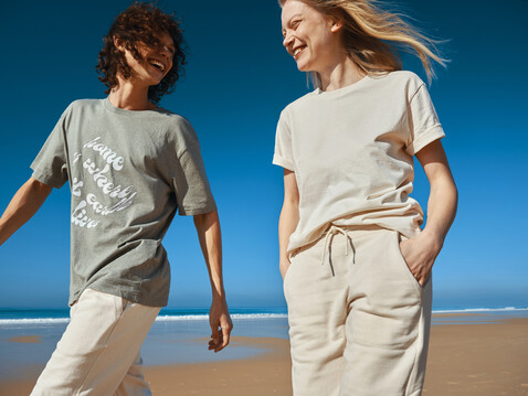 IQONIQ Cooper Jogger aus recycelter Baumwolle natural raw bedrucken, Art.-Nr. T9500.018.XXXL
