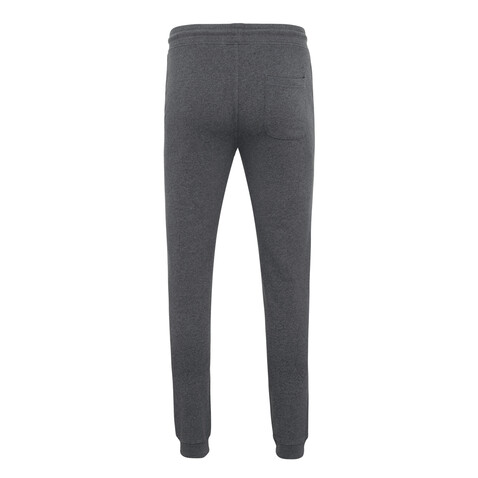 IQONIQ Cooper Jogger aus recycelter Baumwolle heather anthracite bedrucken, Art.-Nr. T9500.014.S