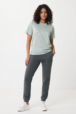 IQONIQ Cooper Jogger aus recycelter Baumwolle heather anthracite bedrucken, Art.-Nr. T9500.014.S