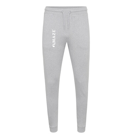 IQONIQ Cooper Jogger aus recycelter Baumwolle heather grey bedrucken, Art.-Nr. T9500.013.XXXL