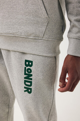 IQONIQ Cooper Jogger aus recycelter Baumwolle heather grey bedrucken, Art.-Nr. T9500.013.XXXL
