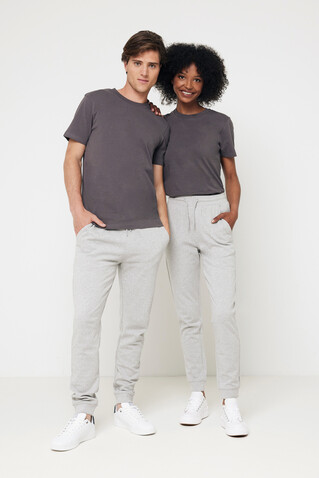 IQONIQ Cooper Jogger aus recycelter Baumwolle heather grey bedrucken, Art.-Nr. T9500.013.XXXL