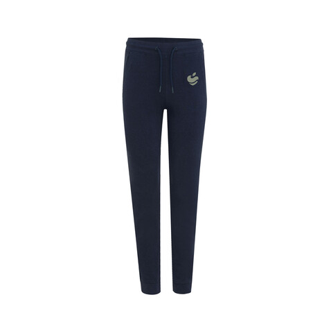 IQONIQ Cooper Jogger aus recycelter Baumwolle navy blau bedrucken, Art.-Nr. T9500.002.M