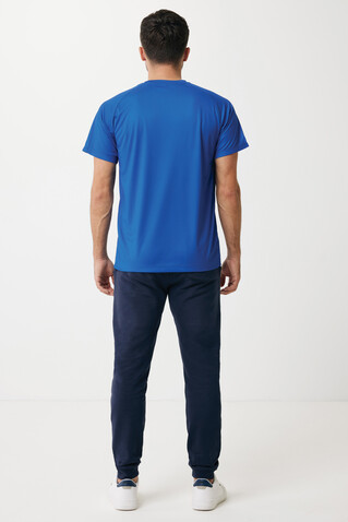 IQONIQ Cooper Jogger aus recycelter Baumwolle navy blau bedrucken, Art.-Nr. T9500.002.M