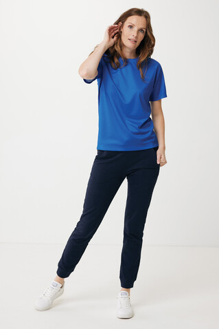 IQONIQ Cooper Jogger aus recycelter Baumwolle navy blau bedrucken, Art.-Nr. T9500.002.M