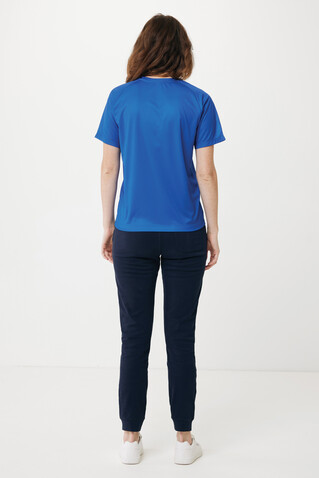 IQONIQ Cooper Jogger aus recycelter Baumwolle navy blau bedrucken, Art.-Nr. T9500.002.M