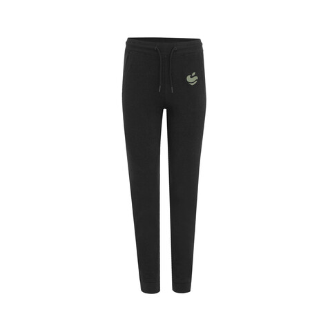 IQONIQ Cooper Jogger aus recycelter Baumwolle schwarz bedrucken, Art.-Nr. T9500.001.M