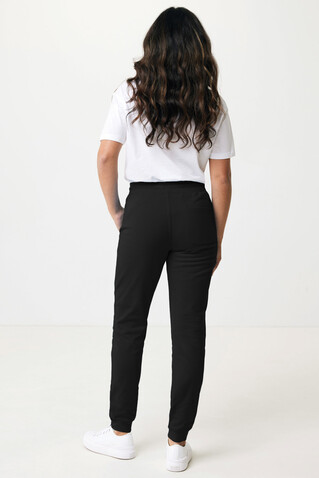 IQONIQ Cooper Jogger aus recycelter Baumwolle schwarz bedrucken, Art.-Nr. T9500.001.M