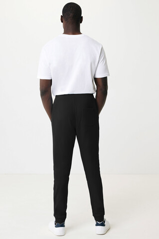 IQONIQ Cooper Jogger aus recycelter Baumwolle schwarz bedrucken, Art.-Nr. T9500.001.M