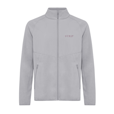 IQONIQ Talung Mikrofleece Jacke aus recyceltem Polyester storm grey bedrucken, Art.-Nr. T9603.027.XXXL IQONIQ Talung Mikrofleece Jacke aus recyceltem Polyester storm grey bedrucken, Art.-Nr. T9603.027.XXXL