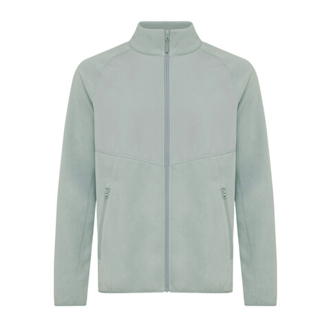 IQONIQ Talung Mikrofleece Jacke aus recyceltem Polyester Iceberg green bedrucken, Art.-Nr. T9603.023.L IQONIQ Talung Mikrofleece Jacke aus recyceltem Polyester Iceberg green bedrucken, Art.-Nr. T9603.023.L