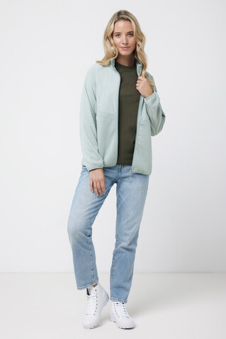IQONIQ Talung Mikrofleece Jacke aus recyceltem Polyester Iceberg green bedrucken, Art.-Nr. T9603.023.L IQONIQ Talung Mikrofleece Jacke aus recyceltem Polyester Iceberg green bedrucken, Art.-Nr. T9603.023.L