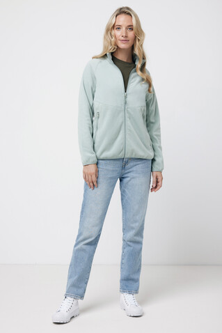 IQONIQ Talung Mikrofleece Jacke aus recyceltem Polyester Iceberg green bedrucken, Art.-Nr. T9603.023.L IQONIQ Talung Mikrofleece Jacke aus recyceltem Polyester Iceberg green bedrucken, Art.-Nr. T9603.023.L