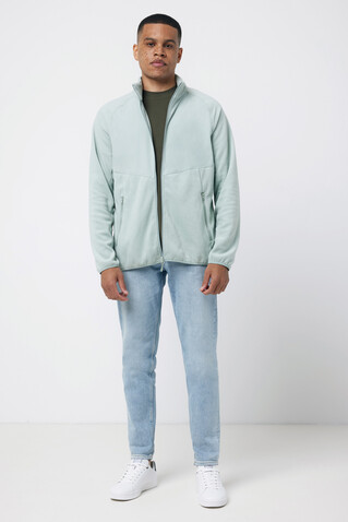 IQONIQ Talung Mikrofleece Jacke aus recyceltem Polyester Iceberg green bedrucken, Art.-Nr. T9603.023.L IQONIQ Talung Mikrofleece Jacke aus recyceltem Polyester Iceberg green bedrucken, Art.-Nr. T9603.023.L