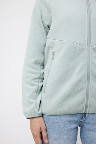 IQONIQ Talung Mikrofleece Jacke aus recyceltem Polyester Iceberg green bedrucken, Art.-Nr. T9603.023.L IQONIQ Talung Mikrofleece Jacke aus recyceltem Polyester Iceberg green bedrucken, Art.-Nr. T9603.023.L