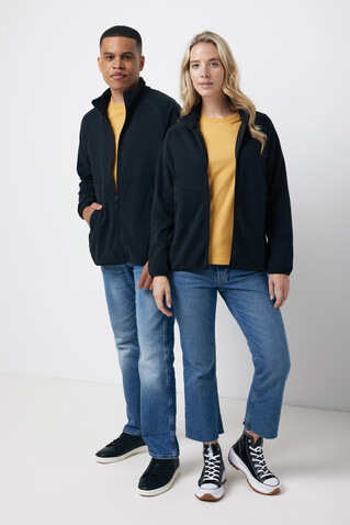 IQONIQ Talung Mikrofleece Jacke aus recyceltem Polyester schwarz bedrucken, Art.-Nr. T9603.001.5XL IQONIQ Talung Mikrofleece Jacke aus recyceltem Polyester schwarz bedrucken, Art.-Nr. T9603.001.5XL
