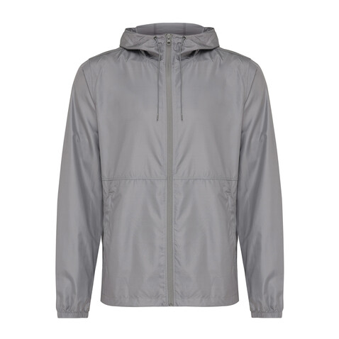 IQONIQ Logan Lightweight Jacke aus recyceltem Polyester Silbergrau bedrucken, Art.-Nr. T9701.035.XXXL