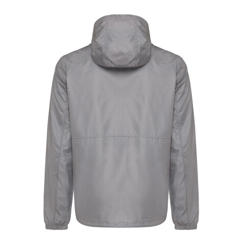 IQONIQ Logan Lightweight Jacke aus recyceltem Polyester Silbergrau bedrucken, Art.-Nr. T9701.035.XXXL