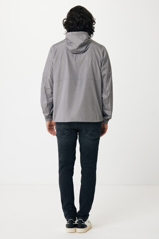 IQONIQ Logan Lightweight Jacke aus recyceltem Polyester Silbergrau bedrucken, Art.-Nr. T9701.035.XXXL