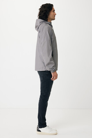 IQONIQ Logan Lightweight Jacke aus recyceltem Polyester Silbergrau bedrucken, Art.-Nr. T9701.035.XXXL